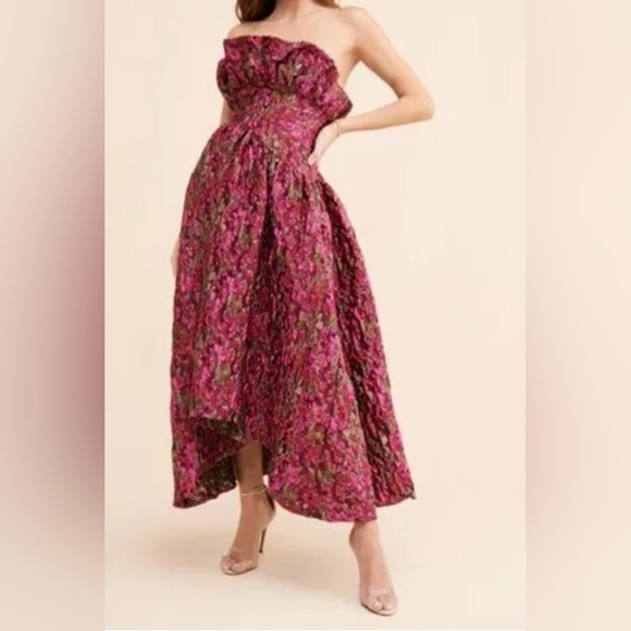 Elliatt Anthropologie Party Evening Event Asymmetrical Dress - Picture 1 of 9